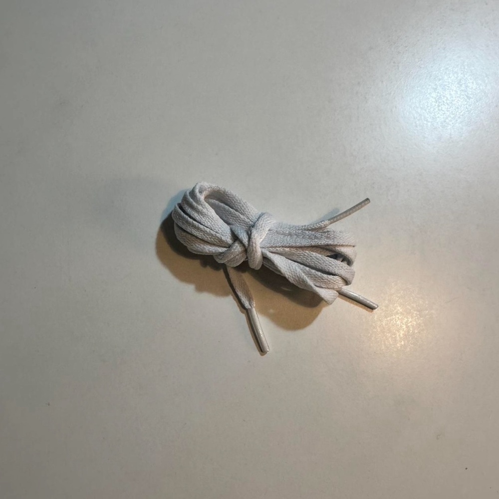 White tennis shoe/sneaker laces!